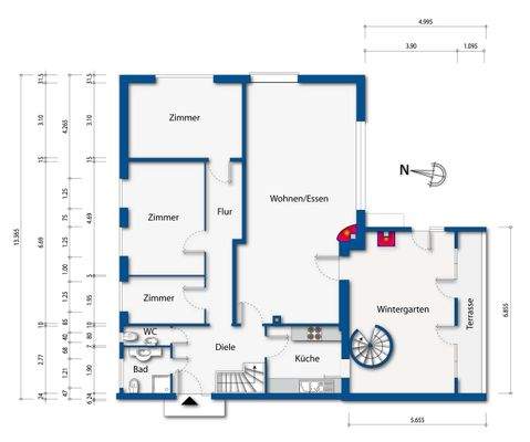 Grundriss Erdgeschoss