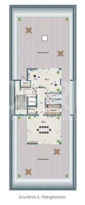 Grundriss 5. Obergeschoss