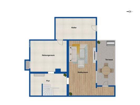 Grundriss Kellergeschoss