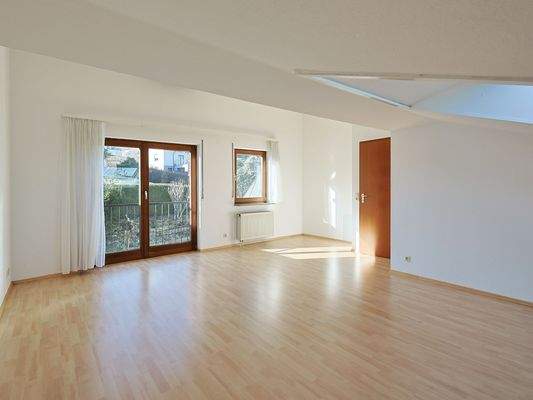 Großer Schlafbereich im Dachgeschoss