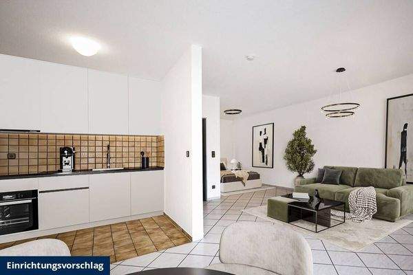 Wohnbereich Einrichtungsbeispiel