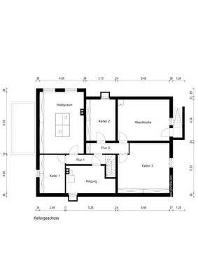 Grundriss Keller