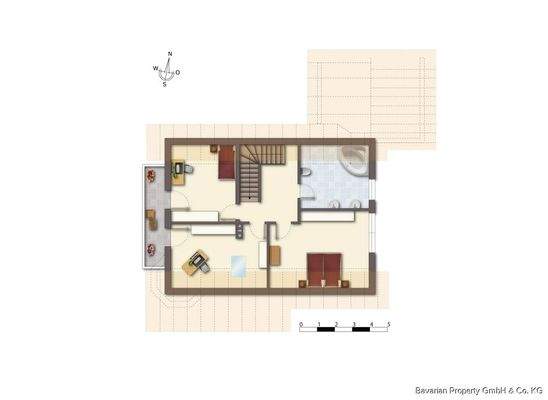 Dachgeschoss (Gestaltungsbeispiel)