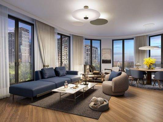 BW P10_Diva_Int 3BDR LivingRoom Final Rev02