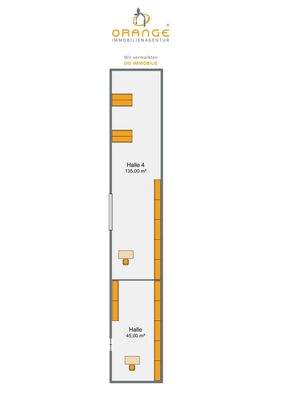 Grundriss, Kalthalle