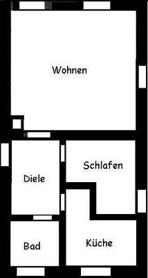 Grundriss der Wohnung