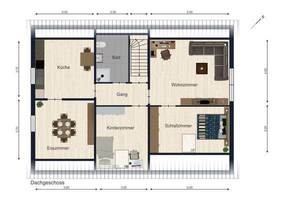 Grundrisse Dachgeschoss