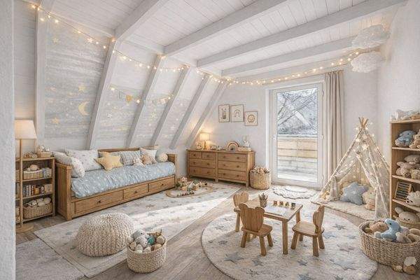 Kinderzimmer visualisiert