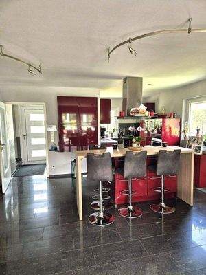 Küche mit Theke