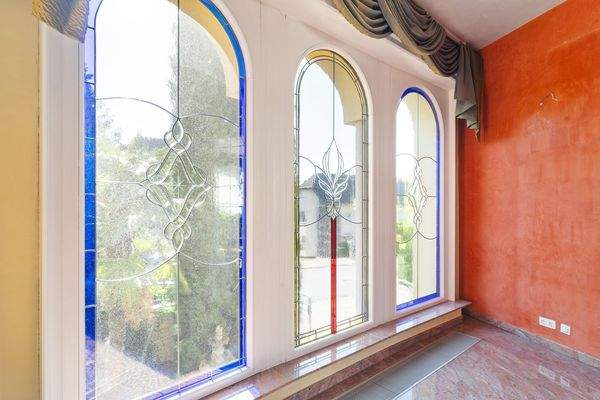 kunstvolle Glaselemente