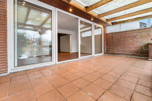 Überdachte Terrasse