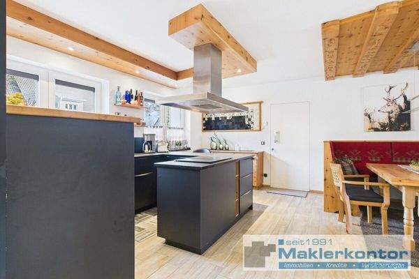 Küche und Essbereich