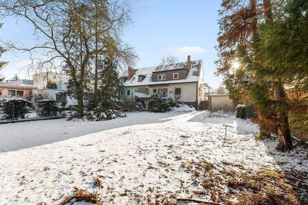 Rückansicht des Hauses