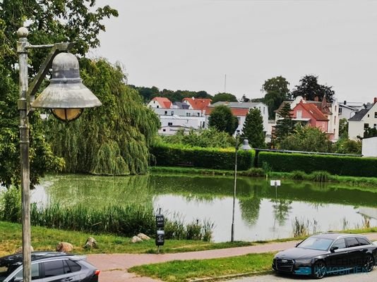 Blick aus dem Fenster auf die nähere Umgebung