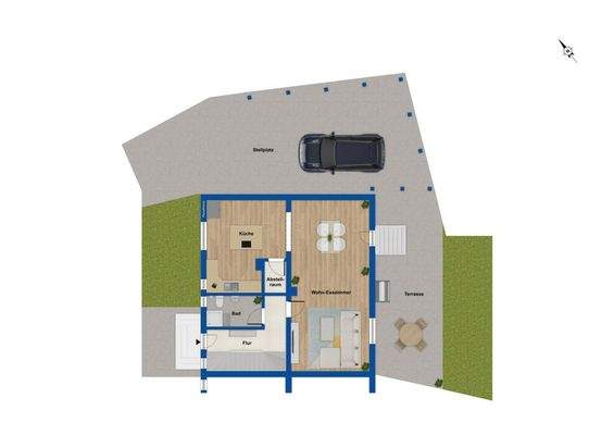 Grundriss Erdgeschoss