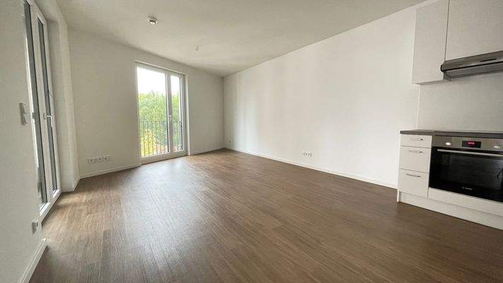 Beispiel Wohnzimmer + Küche 