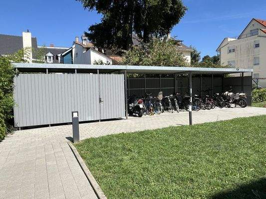 Fahrrad- / Müllabstellplatz