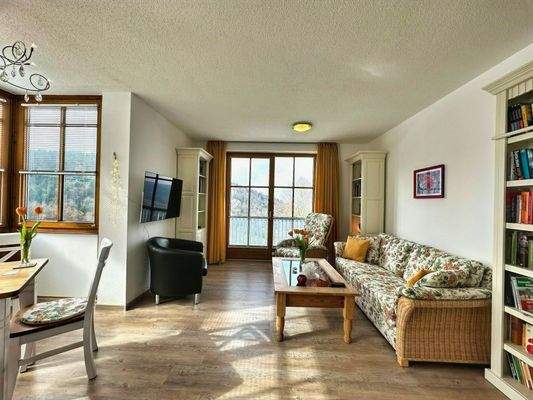 Wohnen mit Zugang auf den Balkon