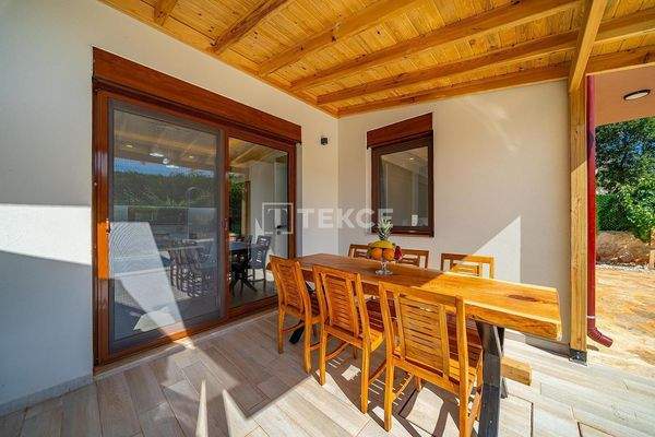 Detached Furnished Villa with Pool and Parking in Kaş Antalya