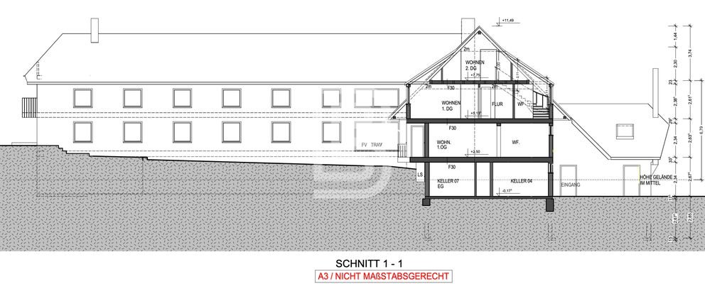 Schnitt 1-1