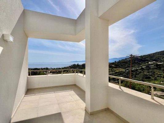 Kreta, Schisma Eloundas: Villa mit 3 Schlafzimmern und Pool bietet einen atemberaubenden Meerblick auf Elounda