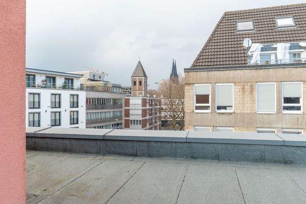 Dachterrasse - Blick zum Dom