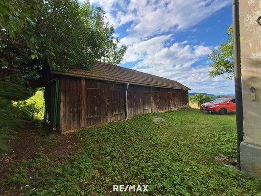 4 Außenansicht Holzstadel