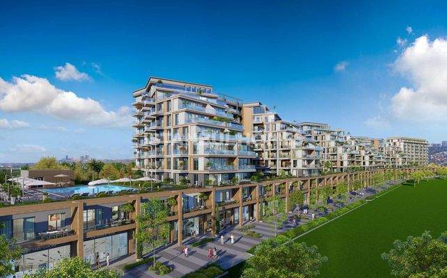 Elegant Flats within a Sea View Project in Buyukcekmece