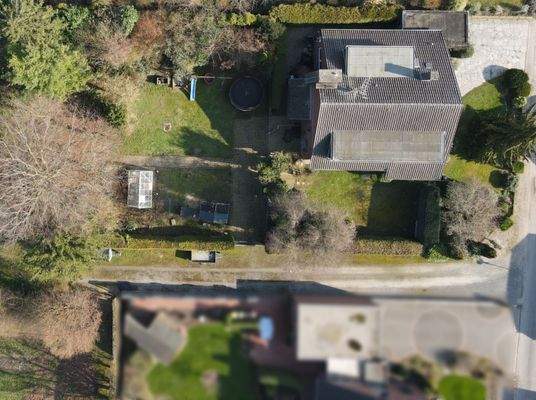 Luftbild inkl. Baugrundstück