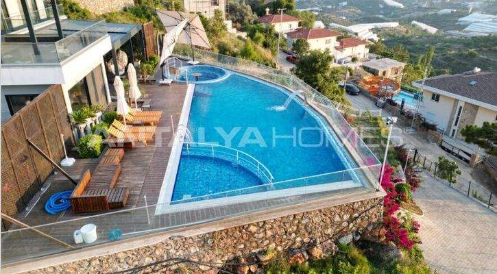 Unique-Design House with Farmland in Alanya Kestel