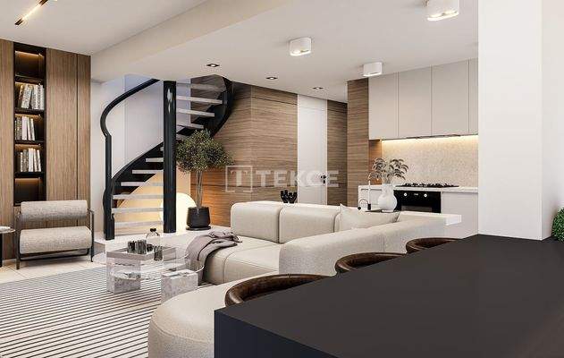 Stylish Flats Near Mall, Sea, and Social Amenities in Fener