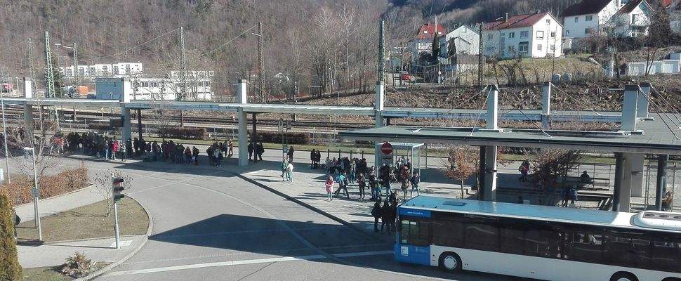 Momentaufnahme vom ZOB