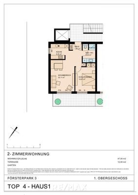 Grundruss Top 4 - Haus 1_Planvariante