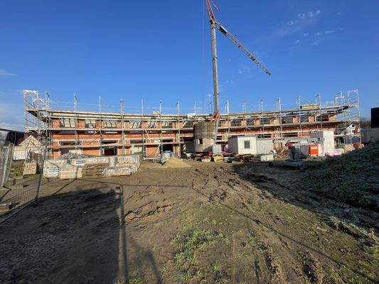 Baustand Gartenansicht 01.2026