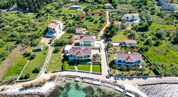 Vogelperspektive der Grundstücke und Umgebung