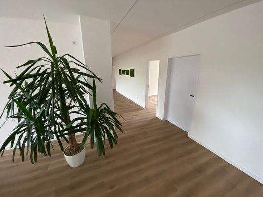 Flur zu Praxisräumen