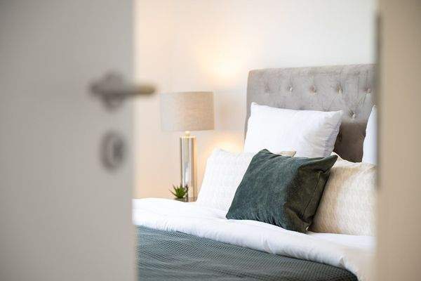 gemütlicher Schlafbereich