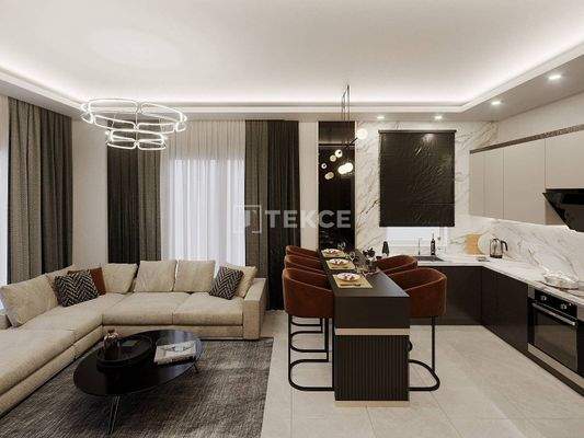 Flats in a Complex with Social Amenities in Alanya