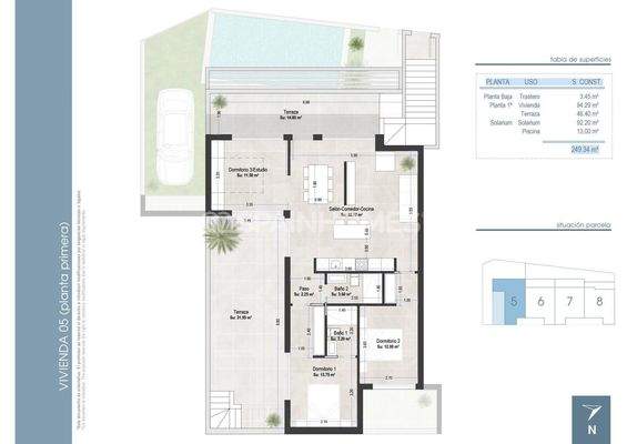 Flats with Private Pools near the Beach in San Pedro Murcia