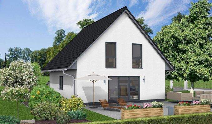 3D-Ansicht Terrassenseite