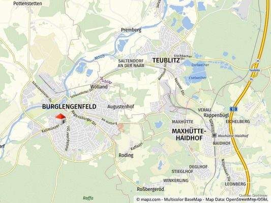 Lage in der Gemeinde