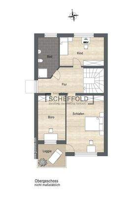 Grundriss Obergeschoss