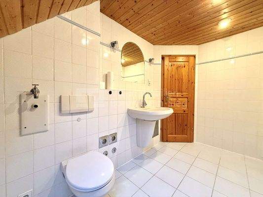 Badezimmer Dachgeschoss 