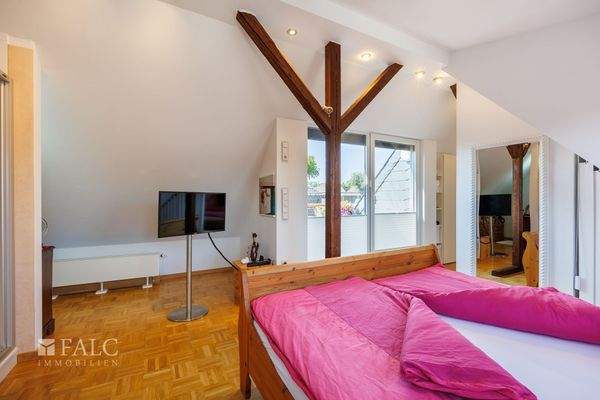 Schlafzimmer Maisonettewohnung