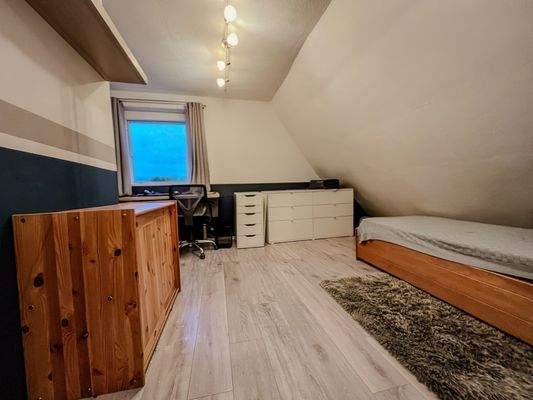 Kinderzimmer im Dachgeschoss