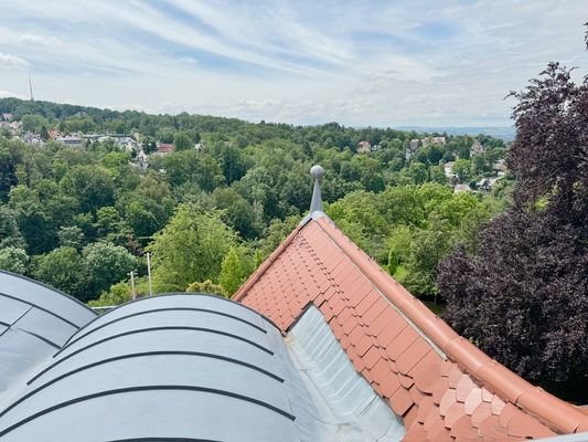 Ausblick vom Schlafzimmer