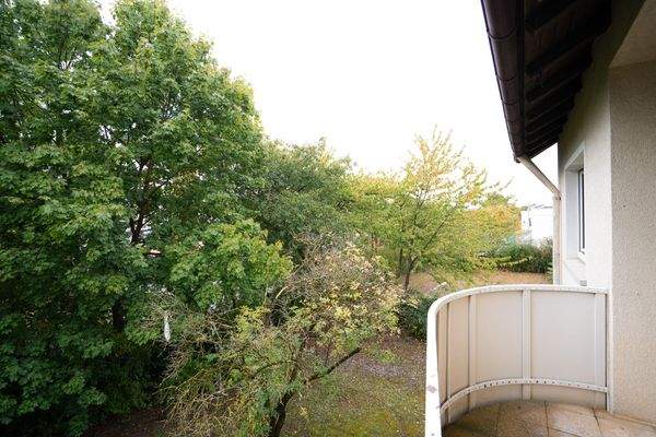 Blick vom Südbalkon