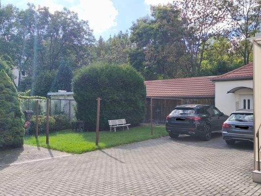 Haus Innenhofansicht