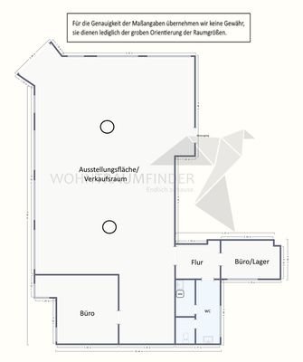 Grundriss Gewerbe Ahornstraße 7a-EG