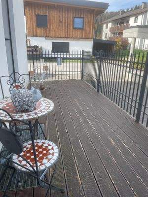 Kleine Terrasse Rückseite 